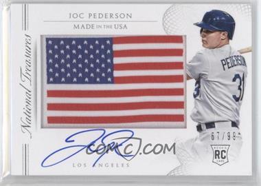 2015 Panini National Treasures - Made in #40 - Joc Pederson /99