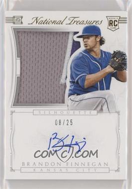 2015 Panini National Treasures - Rookie Silhouette Autographs - Gold #5 - Brandon Finnegan /25