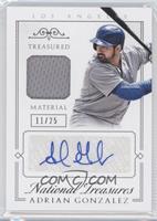 Adrian Gonzalez #/25