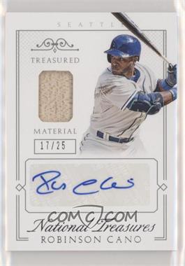 2015 Panini National Treasures - Treasured Materials Signatures #83 - Robinson Cano /25