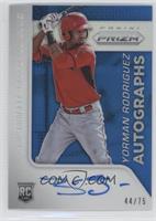 Yorman Rodriguez #/75