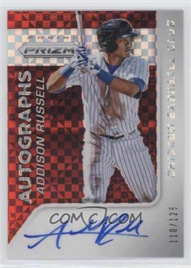 2015 Panini Prizm - Autographs - Red Power Prizm #31 - Addison Russell /125
