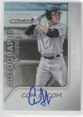 2015 Panini Prizm - Autographs #28 - Aaron Judge