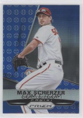 2015 Panini Prizm - [Base] - Blue Baseball Prizm #116 - Max Scherzer