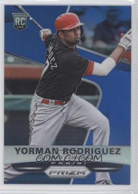 2015 Panini Prizm - [Base] - Blue Prizm #179 - Yorman Rodriguez /75