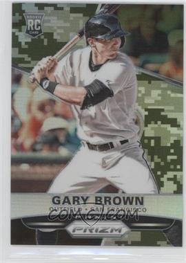 2015 Panini Prizm - [Base] - Camo Prizm #190 - Gary Brown /199