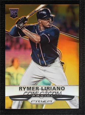 2015 Panini Prizm - [Base] - Gold Prizm #182 - Rymer Liriano /10