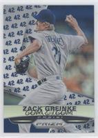 Zack Greinke #/42
