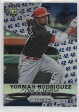 2015 Panini Prizm - [Base] - Jackie Robinson Prizm #179 - Yorman Rodriguez /42