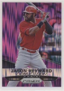 2015 Panini Prizm - [Base] - Purple Flash Prizm #82 - Jason Heyward /99