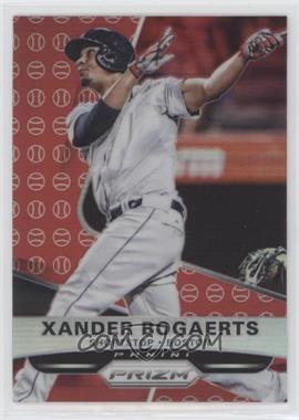 2015 Panini Prizm - [Base] - Red Baseball Prizm #147 - Xander Bogaerts