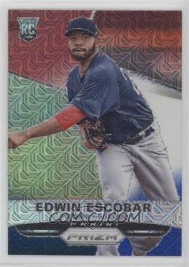 2015 Panini Prizm - [Base] - Red White & Blue Mojo Prizm #189 - Edwin Escobar