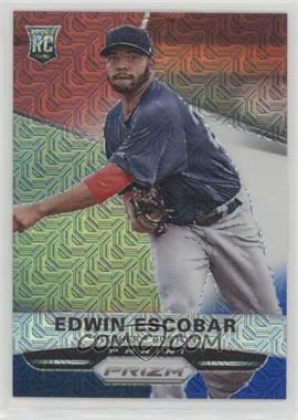 2015 Panini Prizm - [Base] - Red White & Blue Mojo Prizm #189 - Edwin Escobar