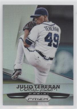 2015 Panini Prizm - [Base] - Silver Prizm #98 - Julio Teheran