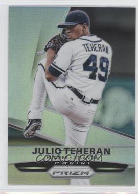 2015 Panini Prizm - [Base] - Silver Prizm #98 - Julio Teheran