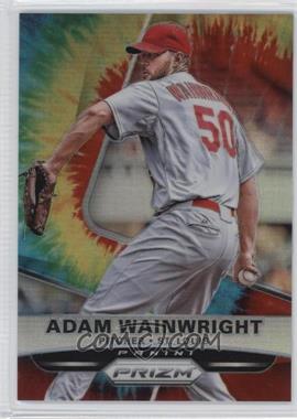 2015 Panini Prizm - [Base] - Tie-Dye Prizm #17 - Adam Wainwright /50