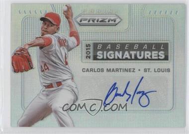 2015 Panini Prizm - Baseball Signatures #21 - Carlos Martinez