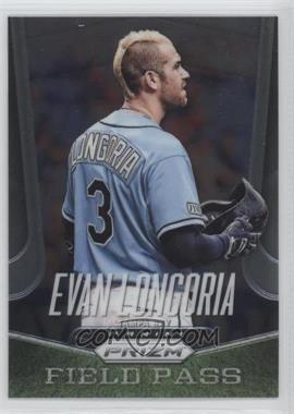 2015 Panini Prizm - Field Pass #4 - Evan Longoria