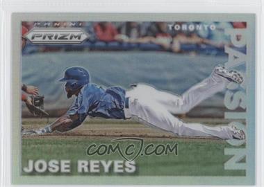 2015 Panini Prizm - Passion - Silver Prizm #5 - Jose Reyes