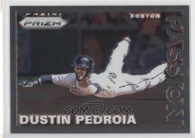 2015 Panini Prizm - Passion #4 - Dustin Pedroia