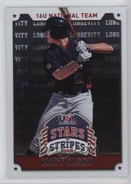 2015 Panini Stars and Stripes - [Base] - Longevity #73 - Matt Olson