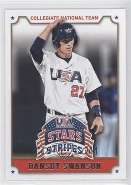 2015 Panini Stars and Stripes - [Base] #28 - Dansby Swanson