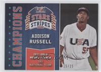 Addison Russell #/25