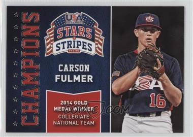 2015 Panini Stars and Stripes - Champions #8 - Carson Fulmer