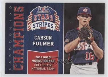 2015 Panini Stars and Stripes - Champions #8 - Carson Fulmer