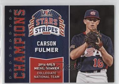 2015 Panini Stars and Stripes - Champions #8 - Carson Fulmer