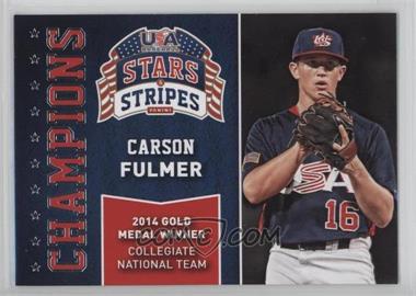 2015 Panini Stars and Stripes - Champions #8 - Carson Fulmer