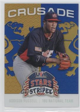 2015 Panini Stars and Stripes - Crusade - Blue #3 - Addison Russell