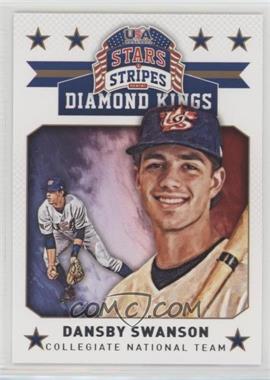 2015 Panini Stars and Stripes - Diamond Kings #10 - Dansby Swanson