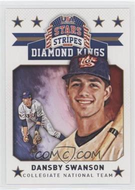 2015 Panini Stars and Stripes - Diamond Kings #10 - Dansby Swanson