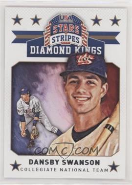 2015 Panini Stars and Stripes - Diamond Kings #10 - Dansby Swanson