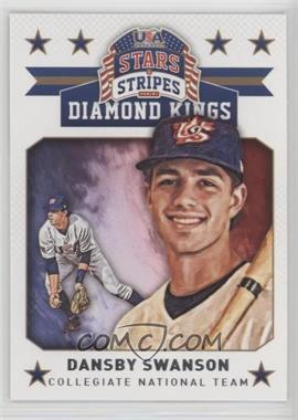 2015 Panini Stars and Stripes - Diamond Kings #10 - Dansby Swanson