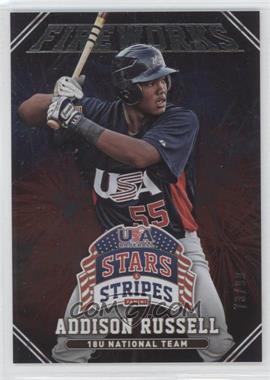 2015 Panini Stars and Stripes - Fireworks - Foil #9 - Addison Russell /99