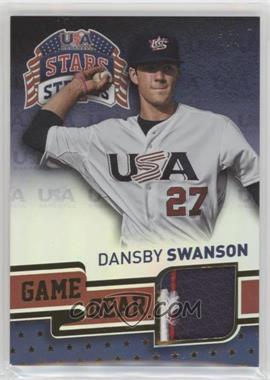 2015 Panini Stars and Stripes - Game Gear - Longevity Holofoil #27 - Dansby Swanson /4
