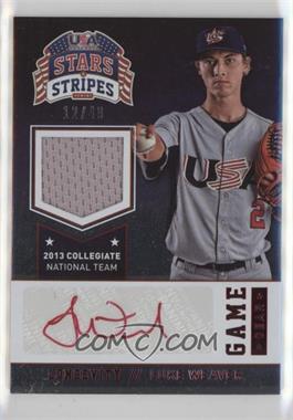 2015 Panini Stars and Stripes - Game Gear - Longevity Ruby Signatures #66 - Luke Weaver /49 [Noted]