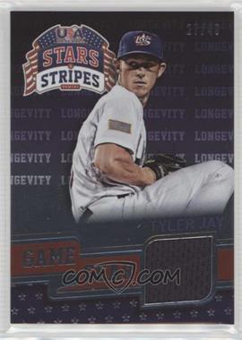 2015 Panini Stars and Stripes - Game Gear - Longevity #97 - Tyler Jay /49