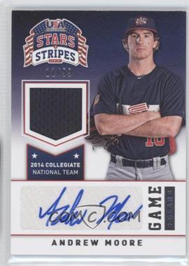 2015 Panini Stars and Stripes - Game Gear - Signatures #7 - Andrew Moore /99