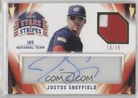 Justus Sheffield #/25