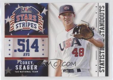 2015 Panini Stars and Stripes - Statistical Standouts #16 - Corey Seager
