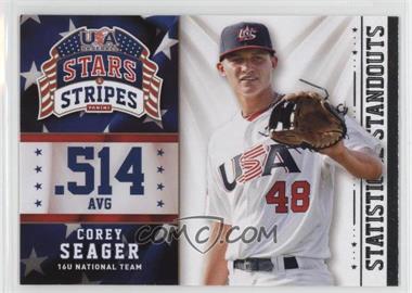 2015 Panini Stars and Stripes - Statistical Standouts #16 - Corey Seager