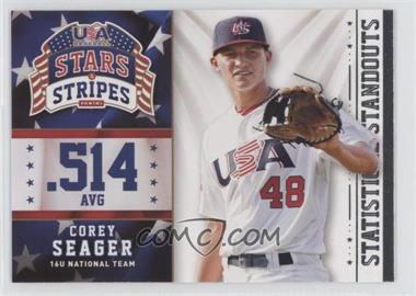 2015 Panini Stars and Stripes - Statistical Standouts #16 - Corey Seager