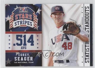 2015 Panini Stars and Stripes - Statistical Standouts #16 - Corey Seager