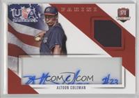 Altoon Coleman #/50