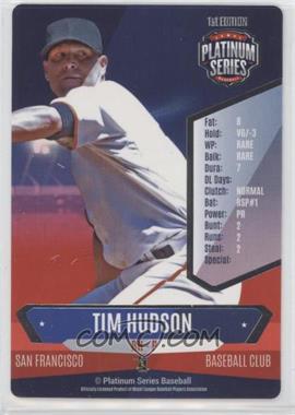 2015 Platinum Series Baseball 1st Edition - [Base] #_TIHU - Tim Hudson