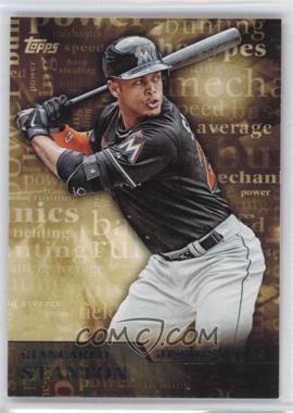 2015 Topps - Archetypes #A-8 - Giancarlo Stanton