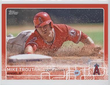 2015 Topps - [Base] - 5x7 Red #300.1 - Mike Trout (Base) /10